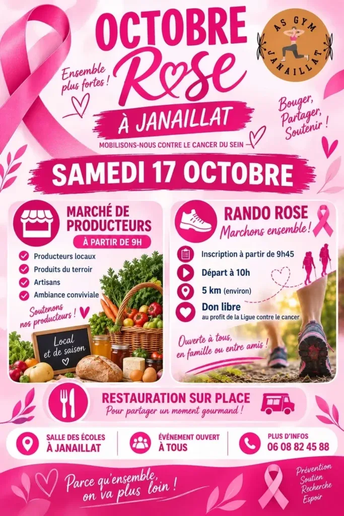 Octobre rose a Janaillat