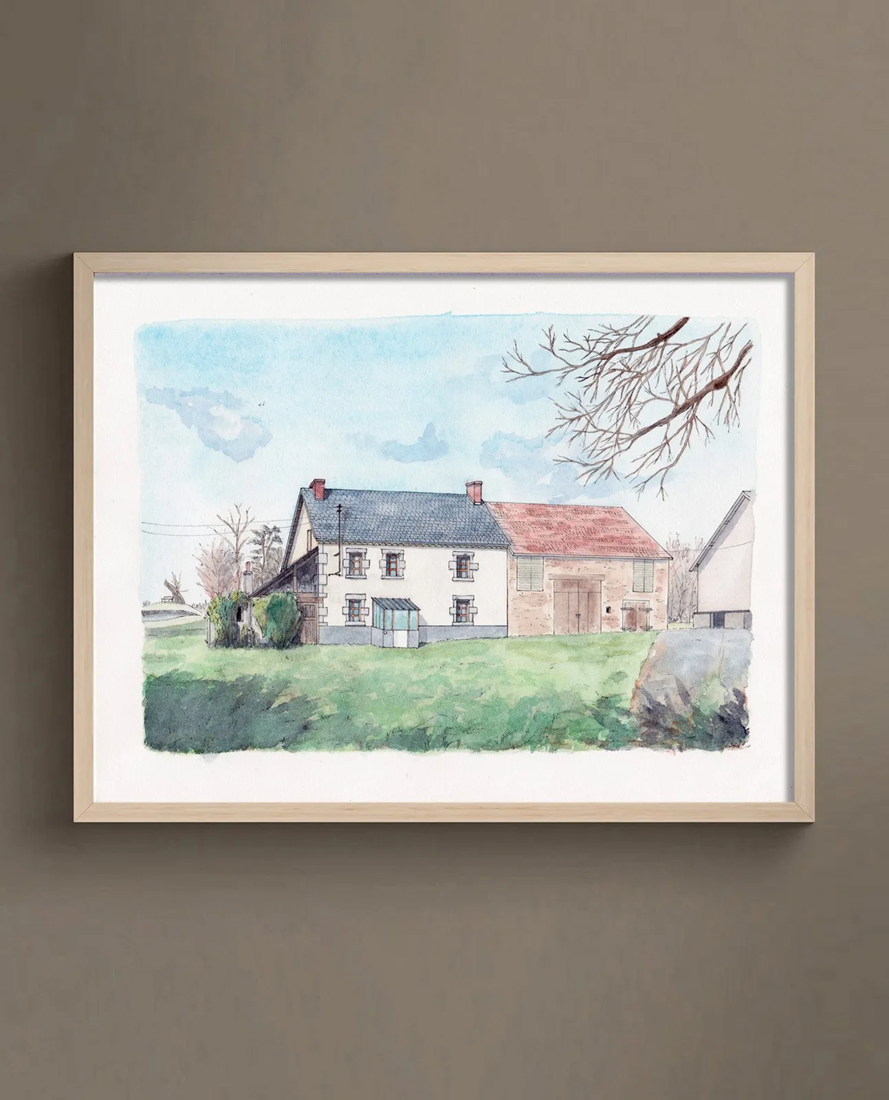 Illustration sur mesure — Noémie Gerphagnon, Châtel-Guyon
