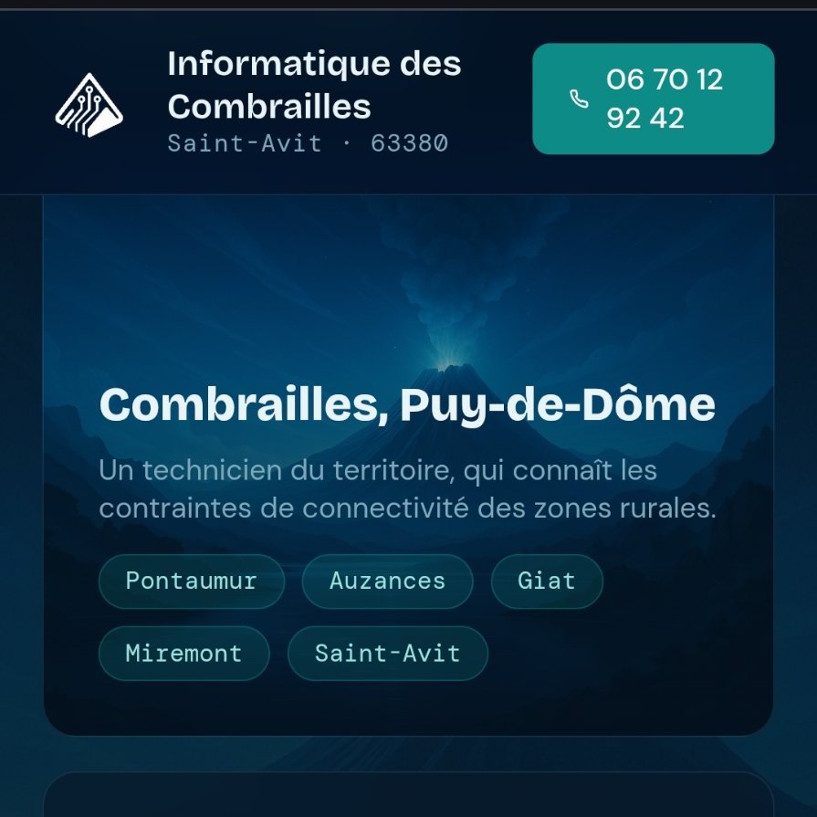 Réalisation de Informatique des Combrailles