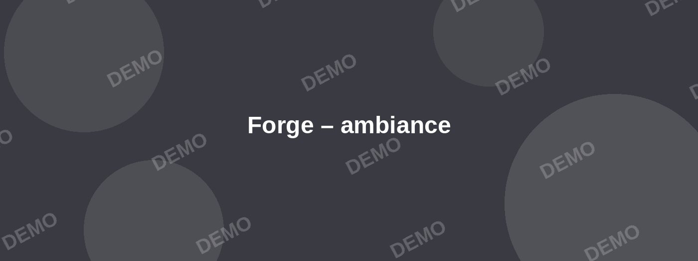 Bannière de [DEMO] Ferronnerie et Serrurerie des Combrailles