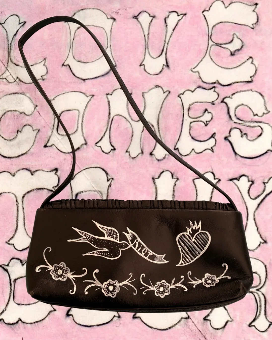 Handpainted Petit Sac « Suzy Smith »