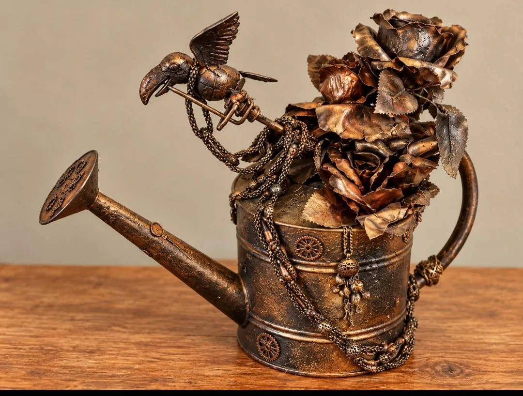 L'arrosoir enchanté — Art Flo Création, Création d'objets / Décoration à Lacs (photo 6/6)