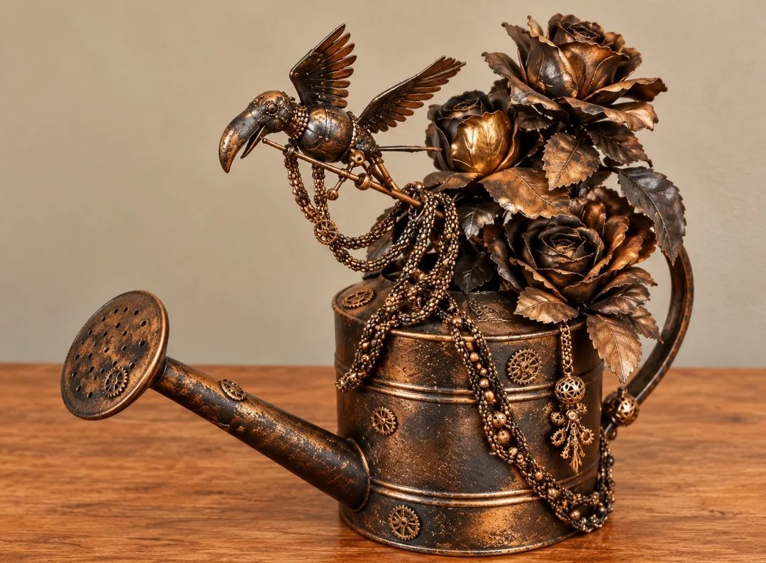 L'arrosoir enchanté — Art Flo Création, Création d'objets / Décoration à Lacs (photo 5/6)