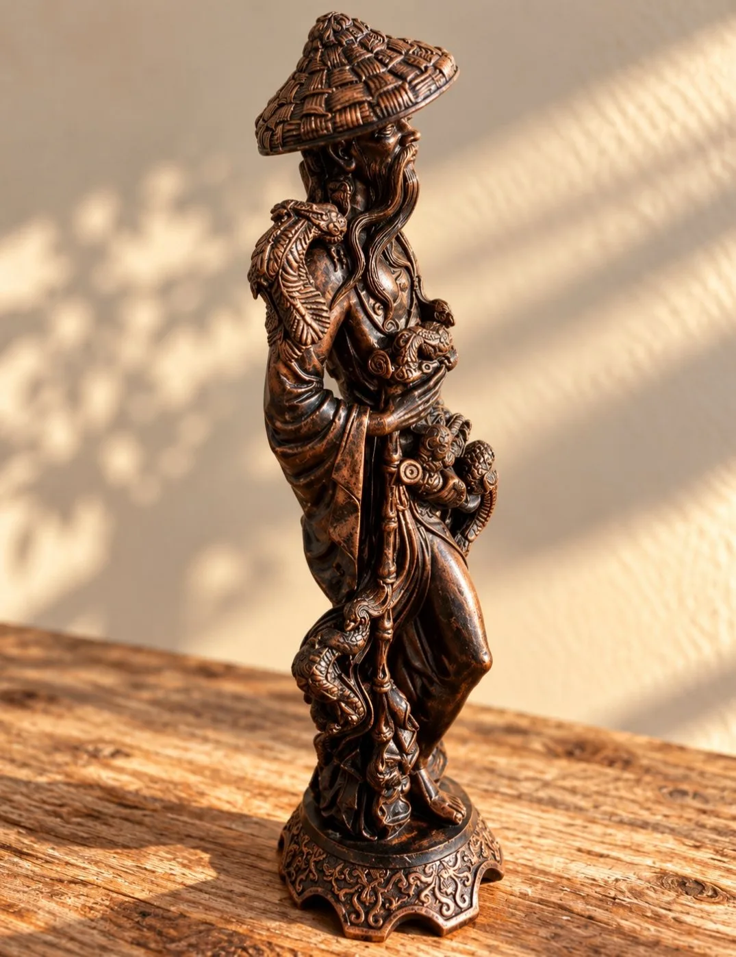 Le sage au dragon — Art Flo Création, Création d'objets / Décoration à Lacs (photo 3/5)