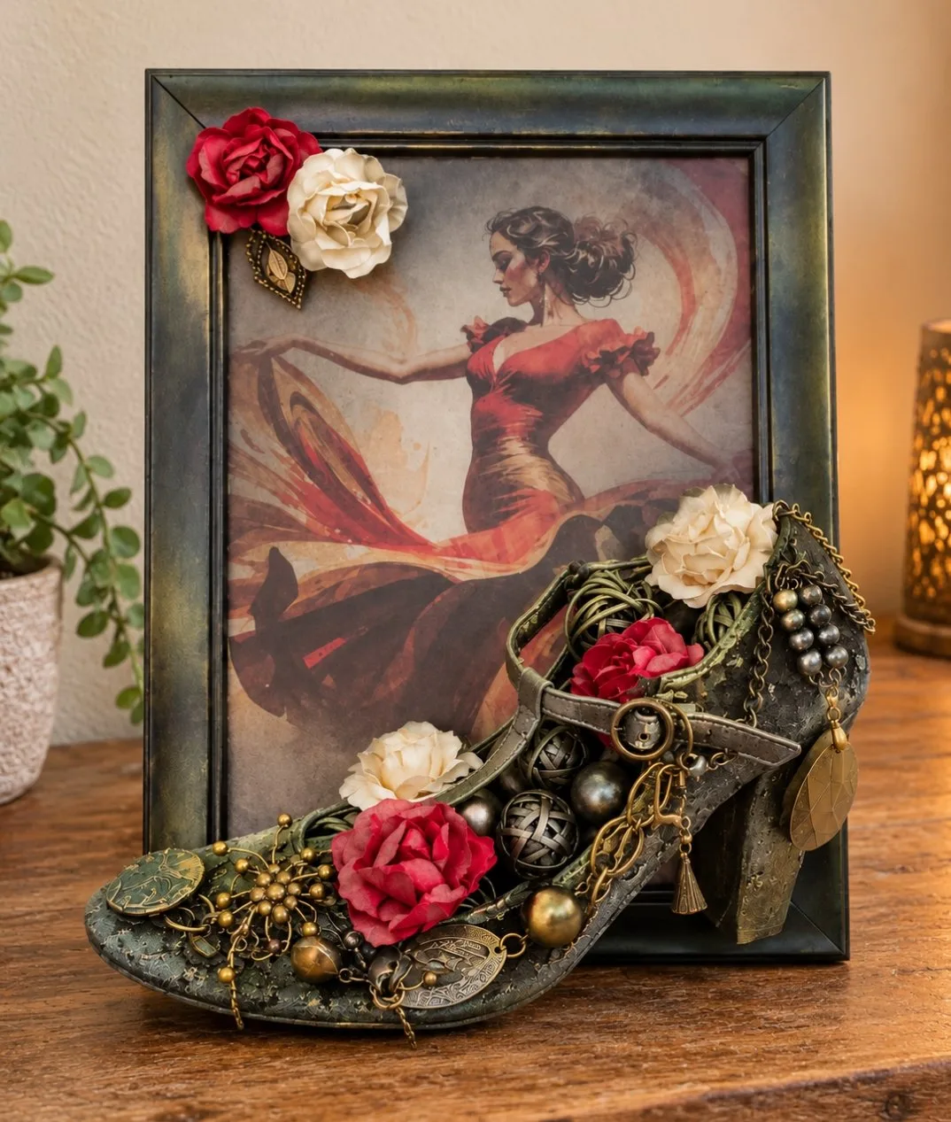 Tableau Passion flamenco : Tableau à accrocher ou à poser