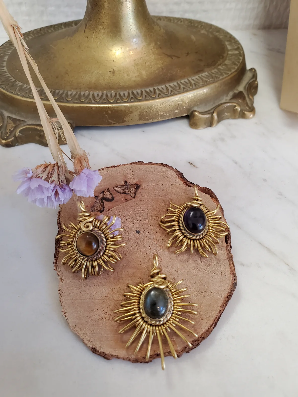 Pendentifs en laiton
