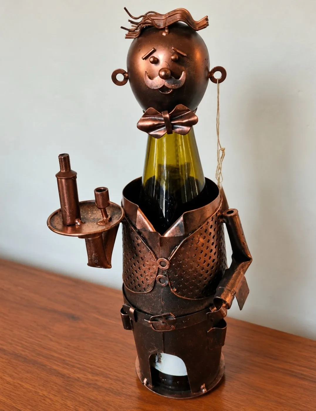 Porte bouteille serveur — Art Flo Création, Création d'objets / Décoration à Lacs (photo 4/4)
