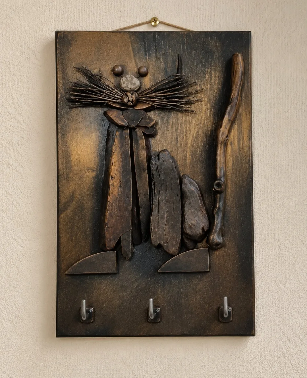 Porte clés chat