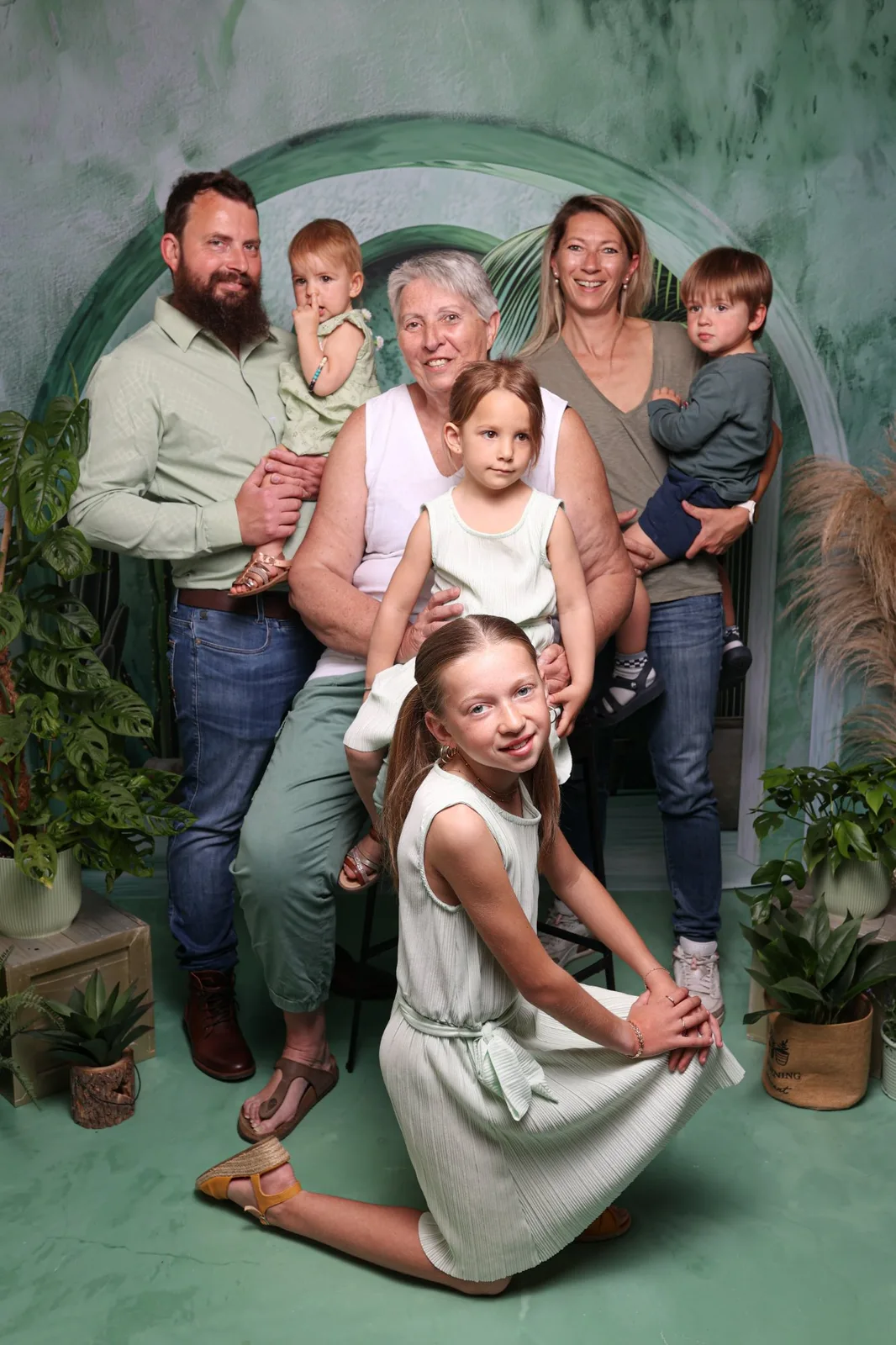 Séance Famille en Studio