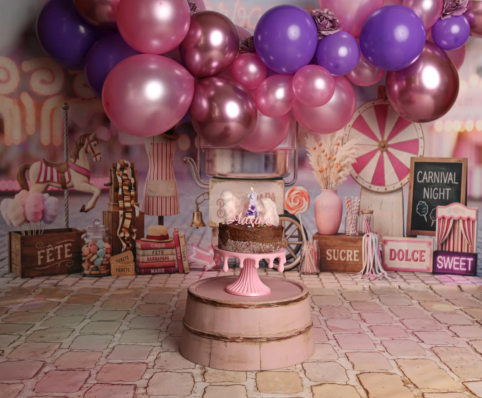 Séance Smash Cake Anniversaire 1 AN OU +