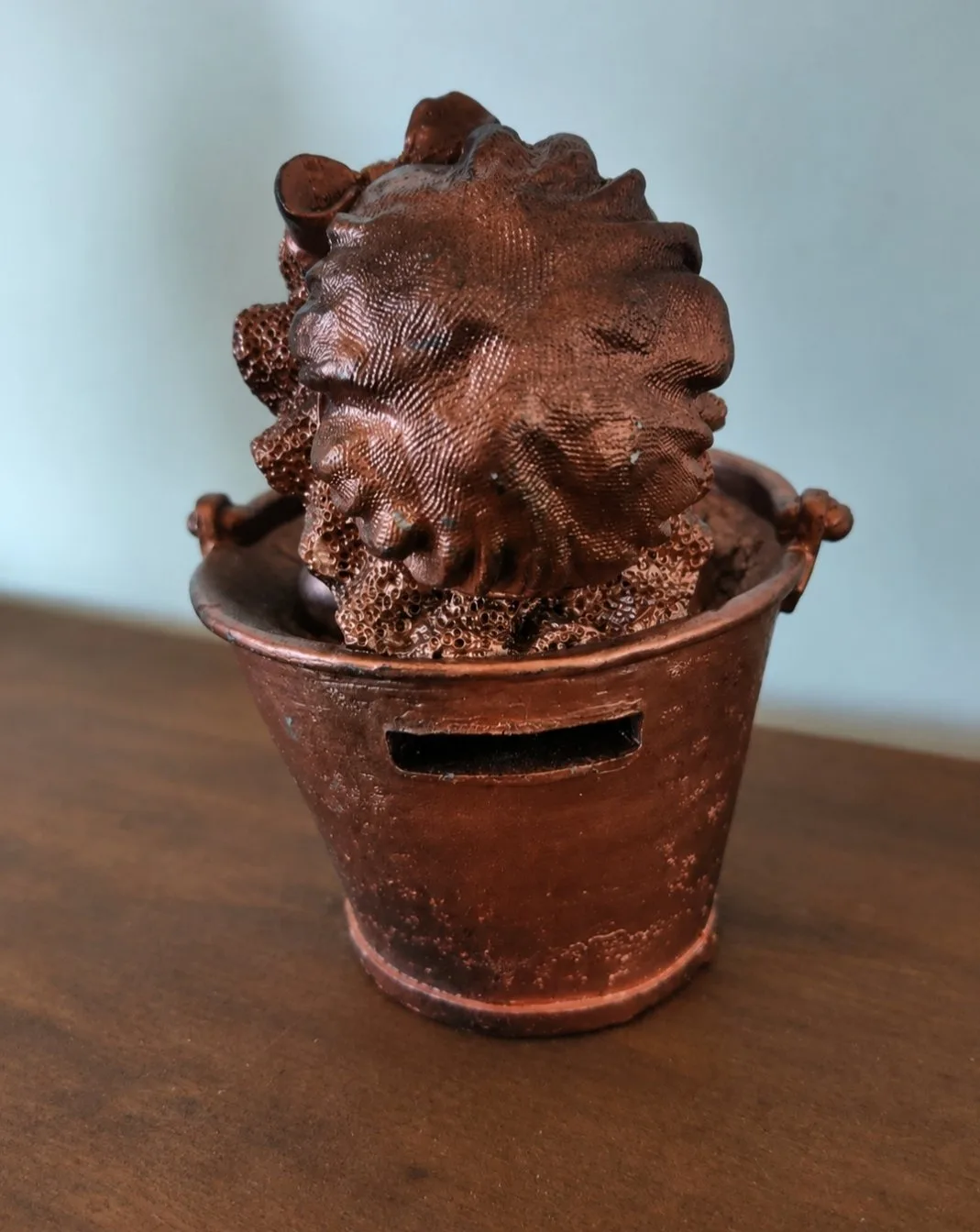 Tirelire bébé dans son bain — Art Flo Création, Création d'objets / Décoration à Lacs (photo 3/3)