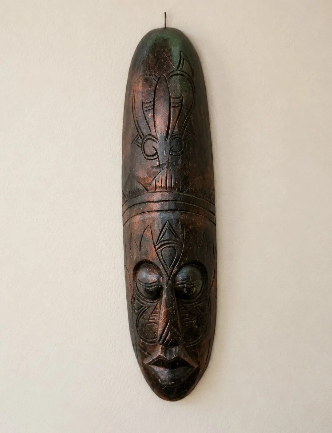 Tribal sculpté 2 visages